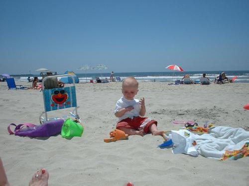 Atticus eating more of the beach.jpg 23.9K